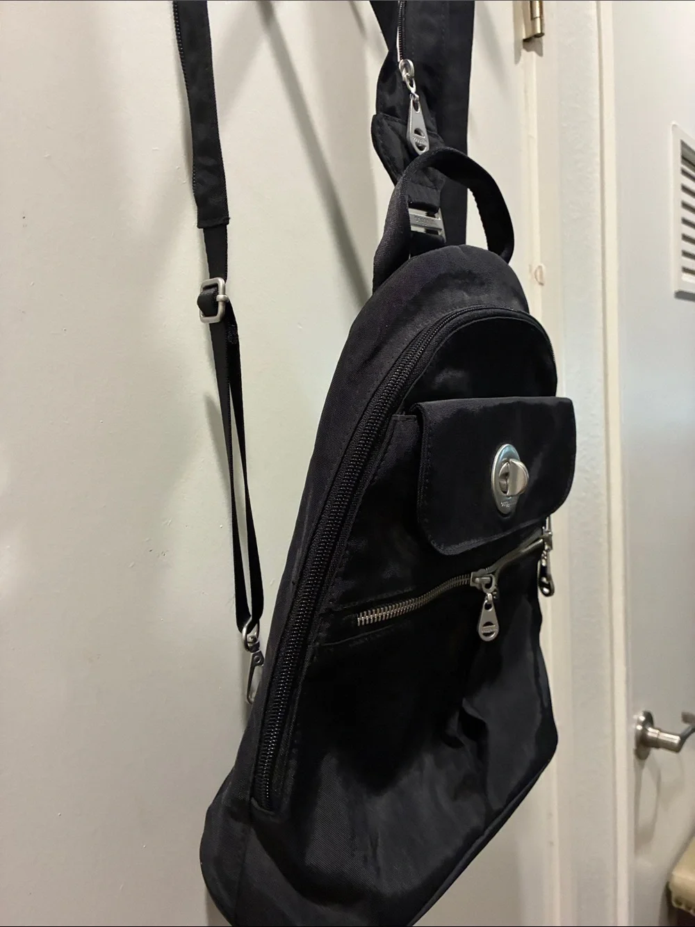 Baggallini Black Mini Backpack